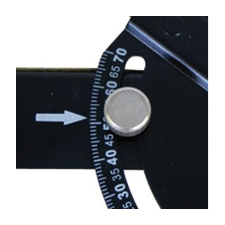 Escuadra con buscador de ángulos