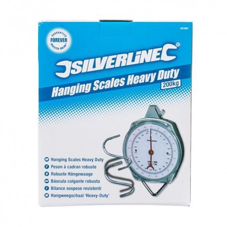 Báscula colgante robusta