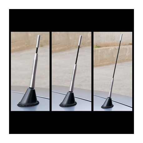 ANTENA DE ALUMINIO REGULABLE