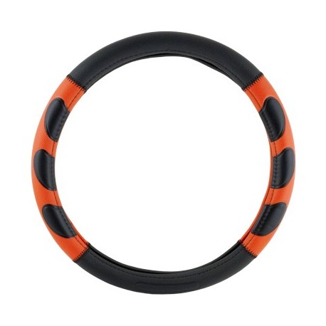 FUNDA VOLANTE GRIP NEGRO/ROJO