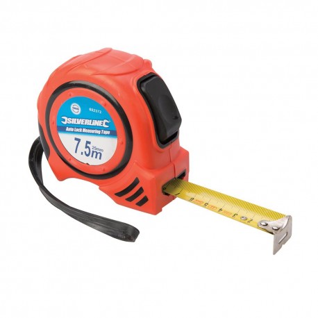 Flexómetro autoblocante