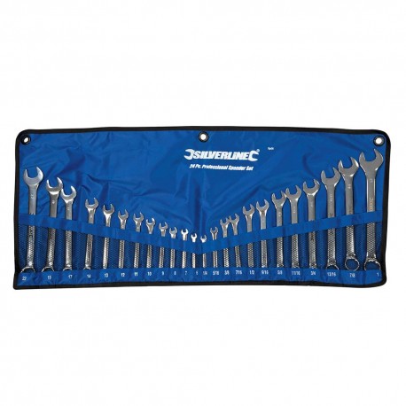 Llaves combinadas, 24 pzas