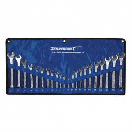 Llaves combinadas, 22 pzas